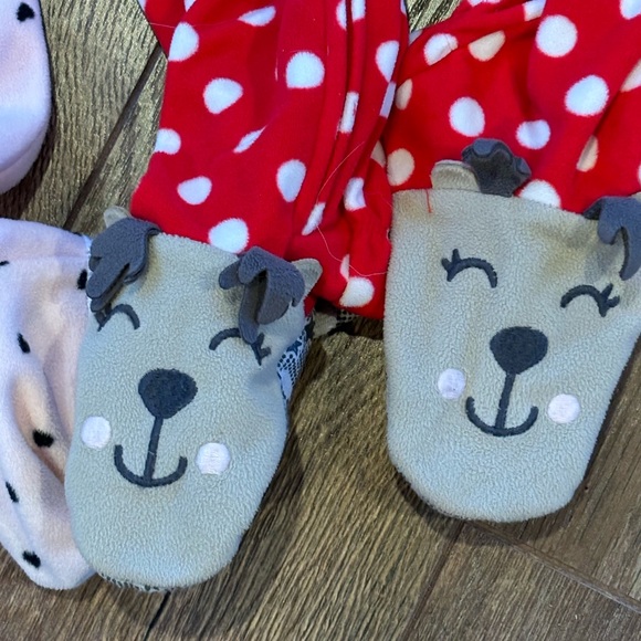 Carter’s One-Piece Fleece Footed Pajamas, size 4 - Picture 4 of 6